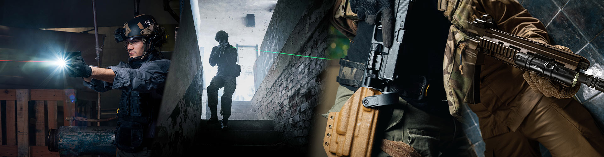 lampe militaire pour les FDO, les professionnels, les gendarmes, policiers