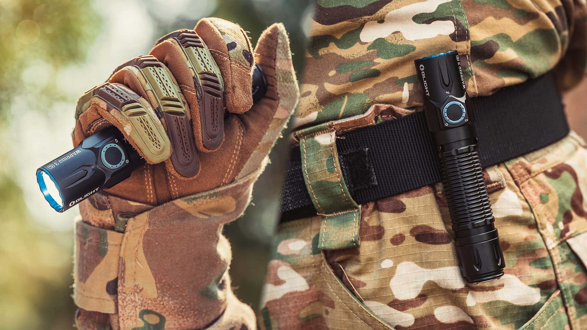 Olight Warrior 3S lampe tactique puissante olight warrior 3s pour FDO, tactical, police, armée, auto-défense